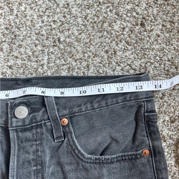 Levi’s 501® ORIGINAL FIT HIGH RISE SHORTS Denim Jean Casual Summer 26 - Picture 12 of 12
